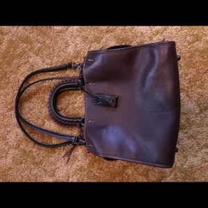 Coach Rogue With Whipstitch Handle